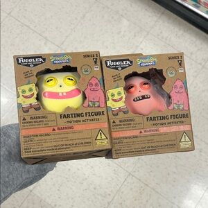 SpongeBob SquarePants Farting Figure Set of 2- Patrick